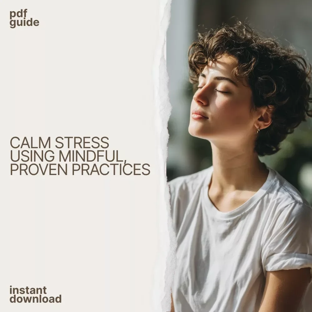 Breathe Through the Chaos: Mastering Stress with Mindfulness | MBSR Mindfulness Based Stress Reduction Guide for Calm & Clarity
