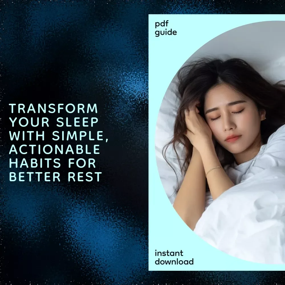 Simple Habits That Transform Your Sleep to Wake Up Refreshed | eBook Guide for Improving Your Sleep Pattern