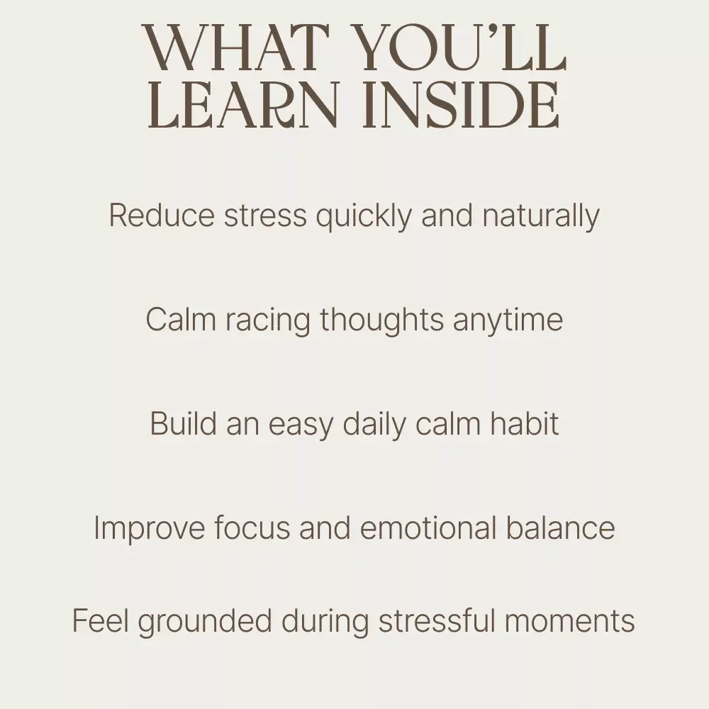 Calm Your Mind with Visualization Techniques That Actually Work | Stress Relief Guide, Mindfulness eBook, Anxiety Support Digital Download