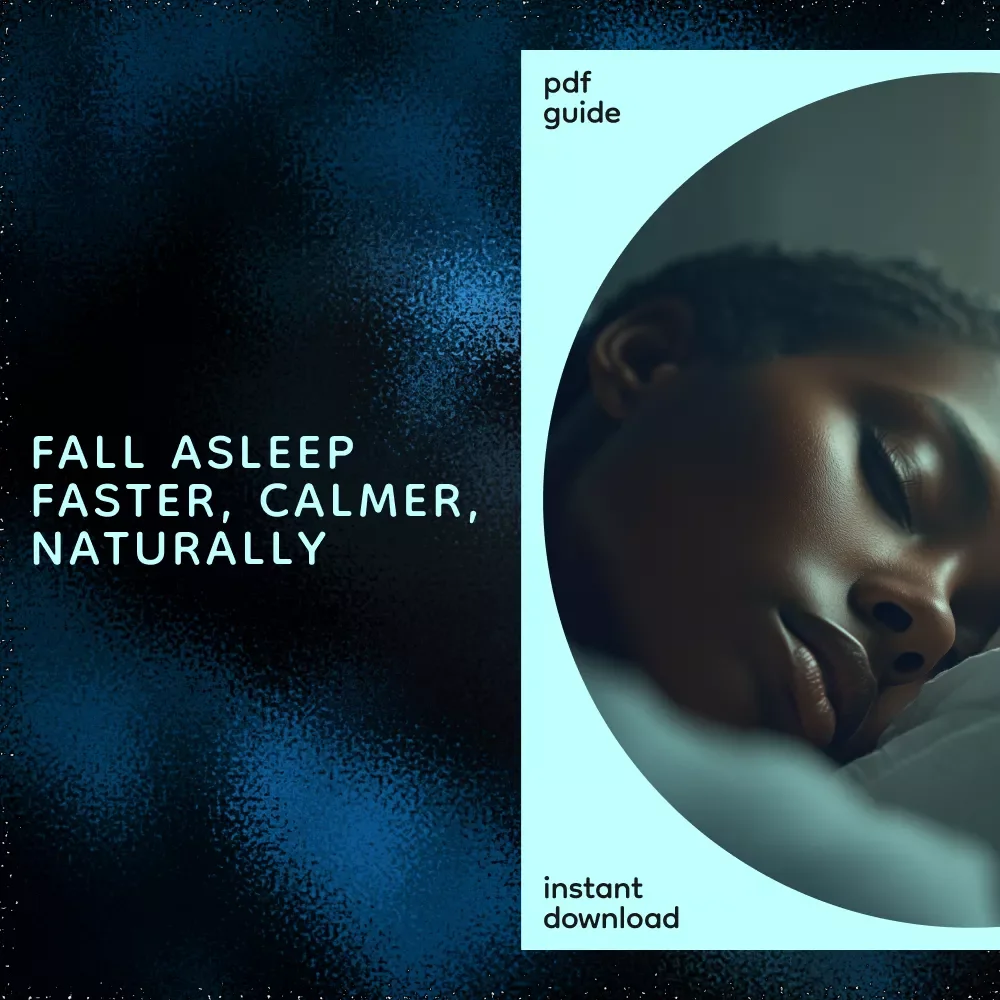 Fall Asleep in Minutes Not Hours: Your No-Stress Blueprint to Better Sleep | Easy Night Routine Guide for Anyone Learning how to sleep faster