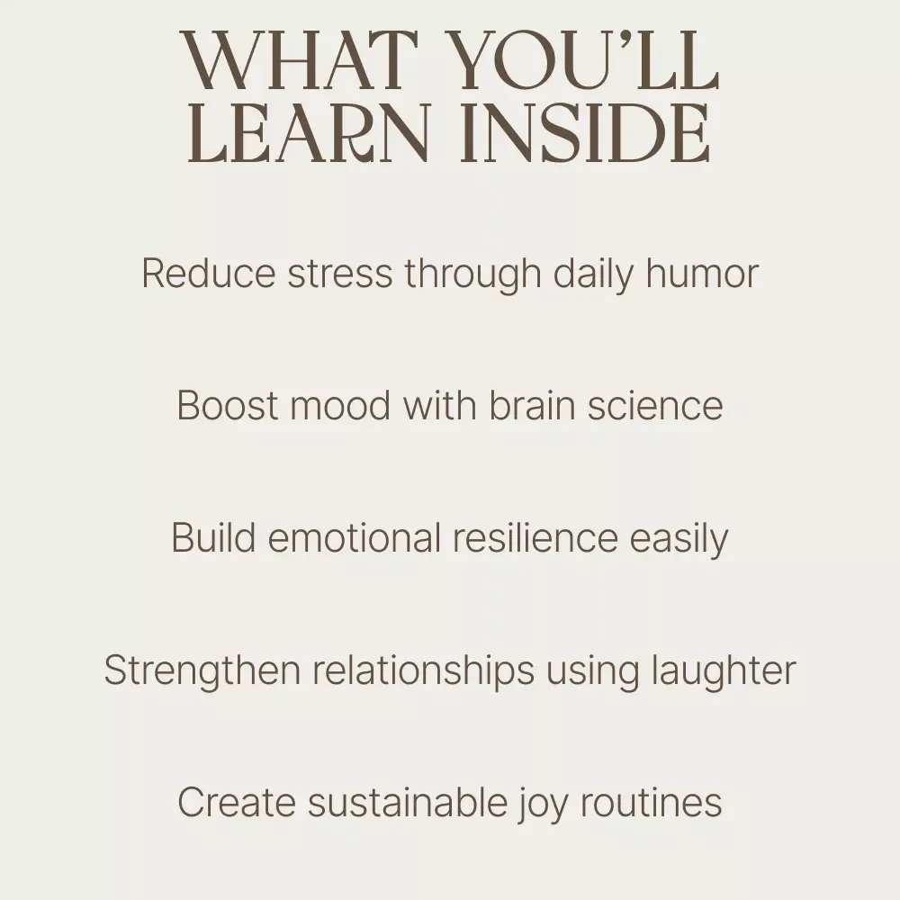 Unlocking the Healing Power of Laughter for a Happier Mind | Mental Wellness Guide | Benefits of Laughter on Mental Health | Digital Download