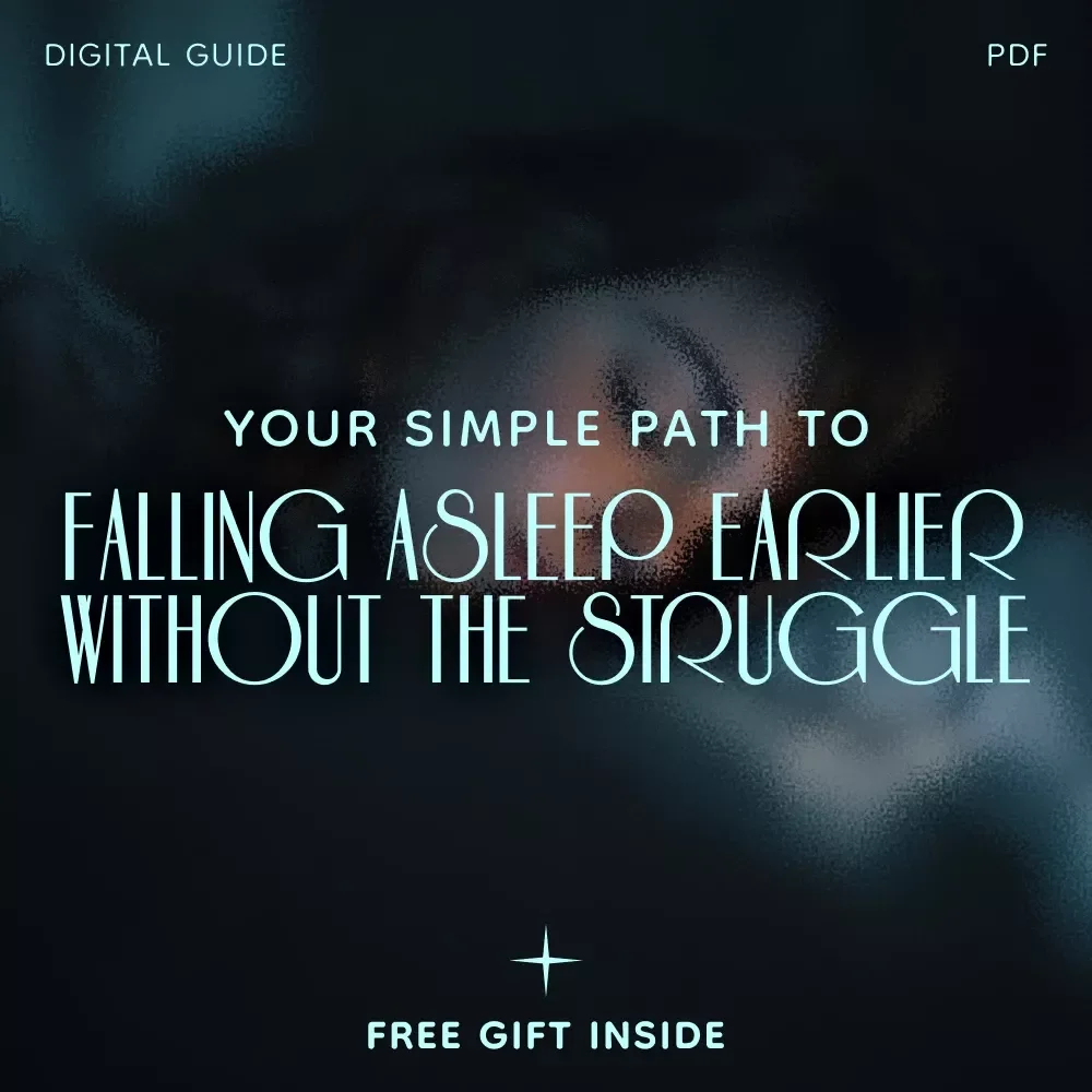 Your Simple Path to Falling Asleep Earlier Without the Struggle | Digital Guide for Better Sleep Habits