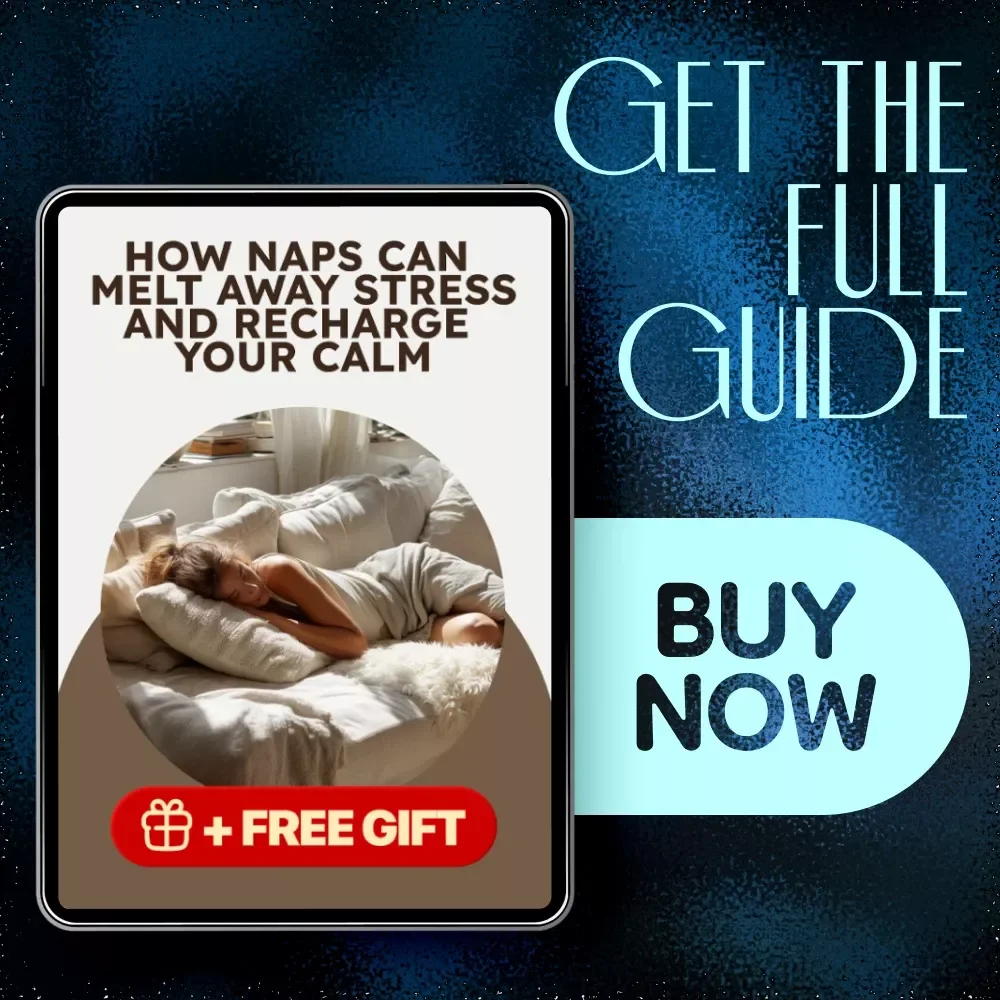 How Naps Can Melt Away Stress and Recharge Your Calm | Stress Relief Guide