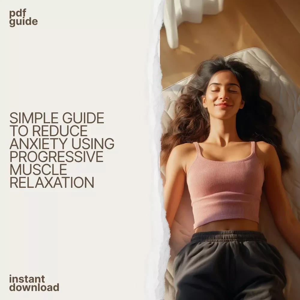 Mastering Progressive Muscle Relaxation for Anxiety | Digital Guide to Progressive Muscle Relaxation for Anxiety, Stress Relief & Daily Calm