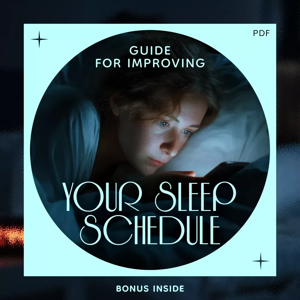 The Ultimate Guide for Improving Your Sleep Schedule | Digital Sleep Reset Guide | how to improve my sleep schedule