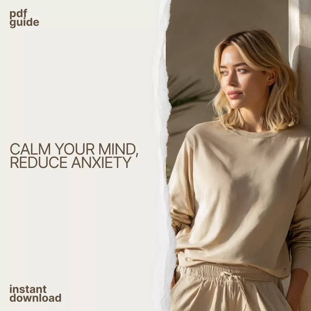 Simple Breathing Techniques to Calm Your Mind and Conquer Anxiety – Deep Breathing Exercises for Anxiety eBook, Guided Breathwork, Stress Relief, Sleep & Mindfulness