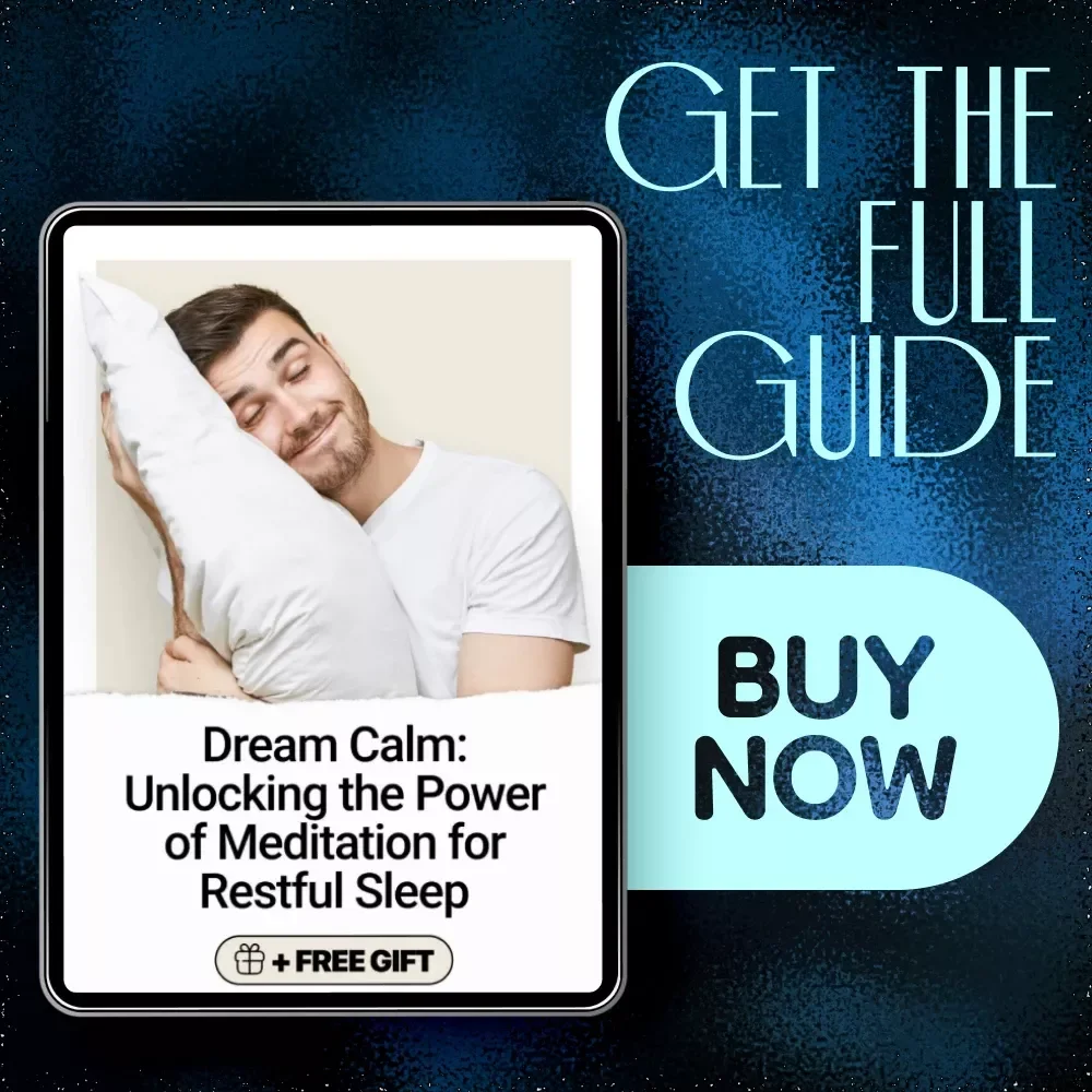 Dream Calm: Unlocking the Power of Meditation for Restful Sleep – Guided Meditation eBook, Mindfulness Techniques, Nighttime Routine for Deep Relaxation and Better Sleep