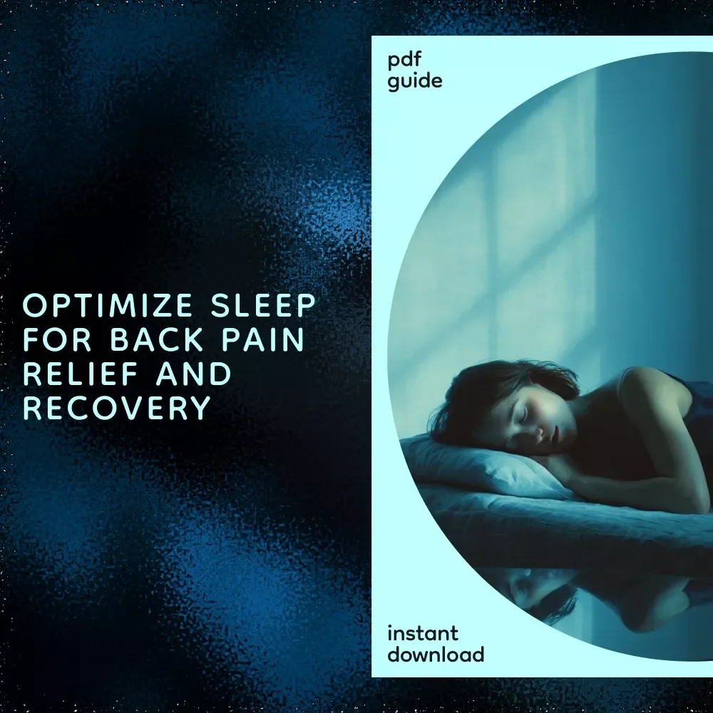 Sleep Smarter Wake Stronger: The Ultimate eBook Guide on How to Sleep to Improve Back Pain