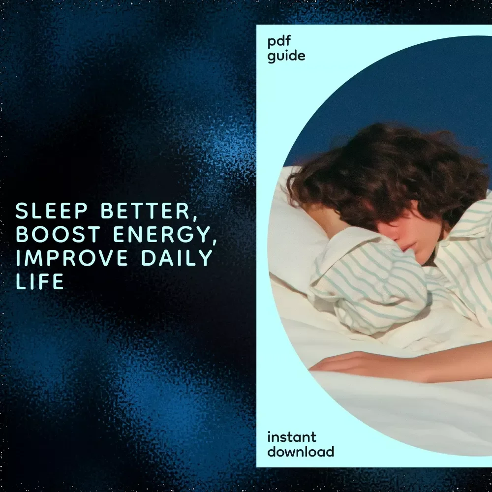 Sleep Smarter, Live Better: Ultimate Sleep Hygiene Guide, eBook, Checklist for Restful Nights, Healthy Sleep Tips, Mindful Sleep Practices, Digital Download