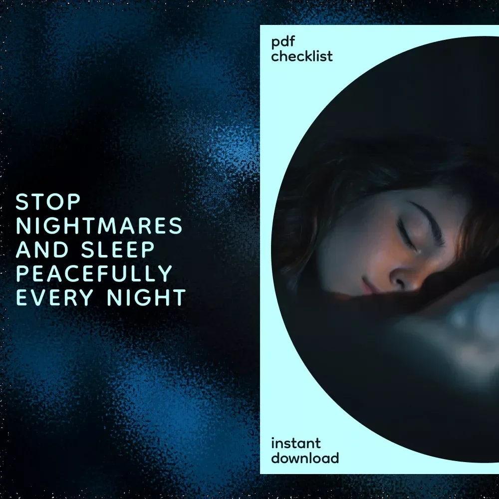 Your No More Nightmares Sleep Rescue Checklist – Stop Nightmares & Discover How Do I Stop Having Nightmares Guide for Peaceful Sleep
