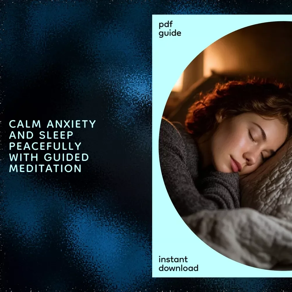 Finding Calm and Rest Through Guided Meditation – Digital Guide for Guided Sleep Meditation for Anxiety, Relaxation Techniques, and Nightly Sleep Reset