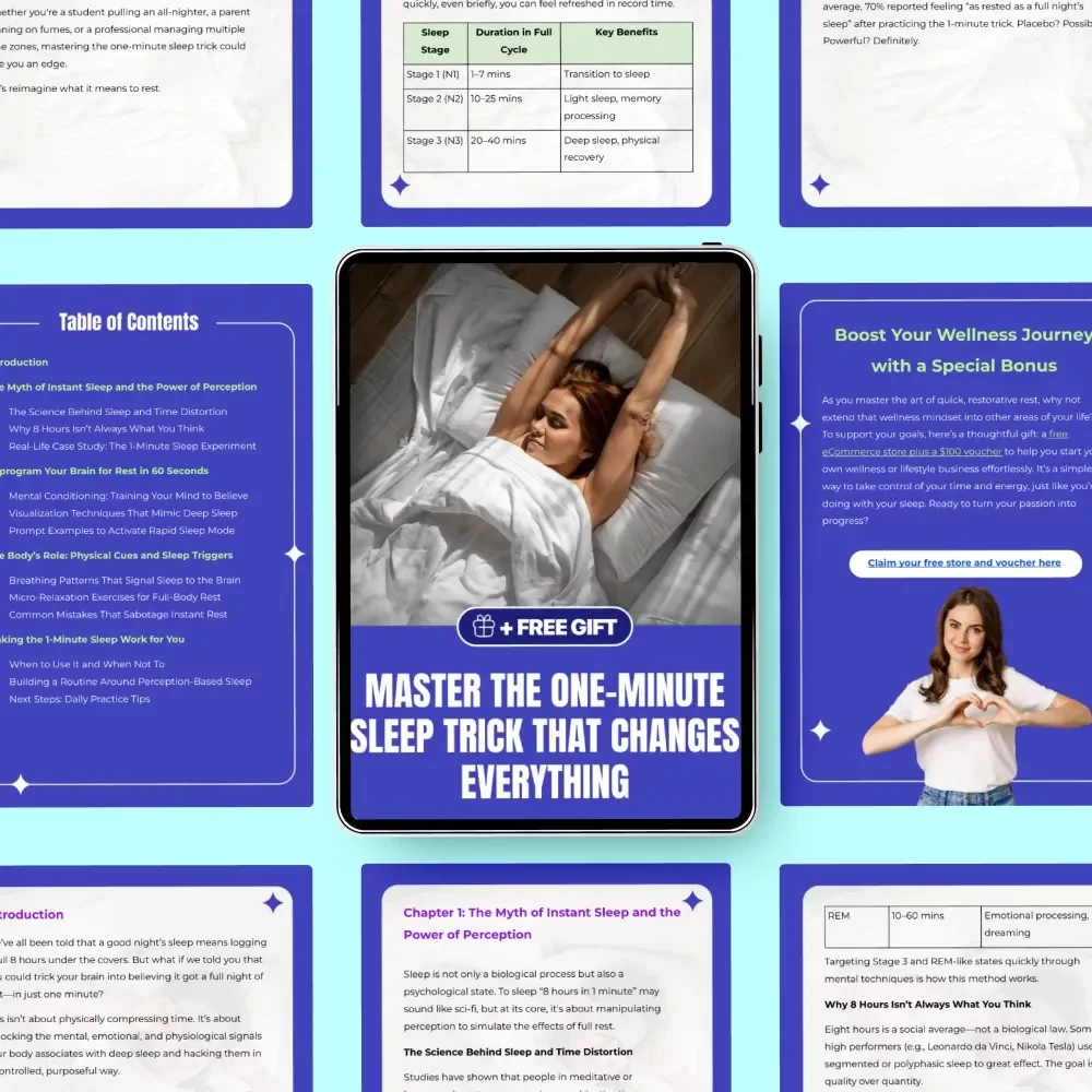 Master the One-Minute Sleep Trick That Changes Everything: How to Sleep 8 Hours in 1 Minute Guide for Rapid Rest and Deep Relaxation