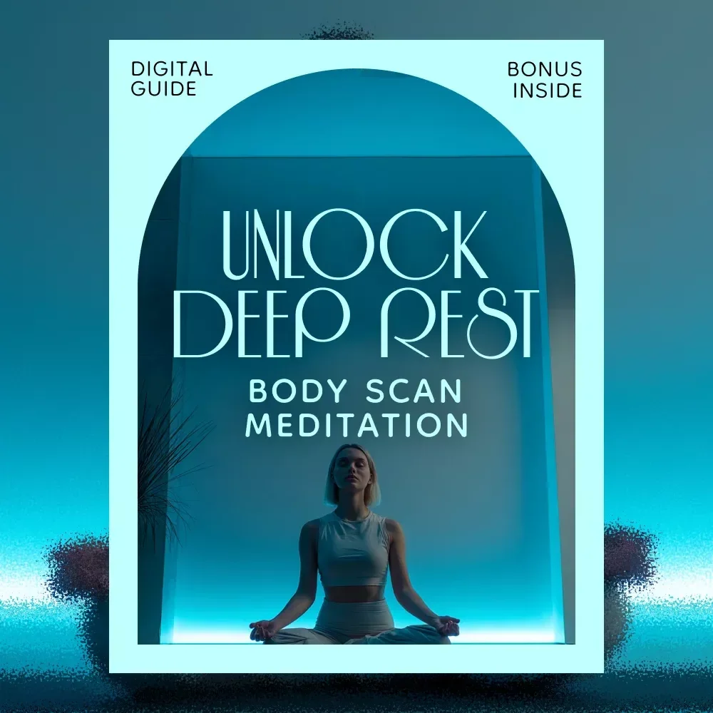 Unlock Deep Rest with Body Scan Meditation: Body Scan Meditation for Sleep Guide, Step-by-Step Sleep Improvement Digital Download
