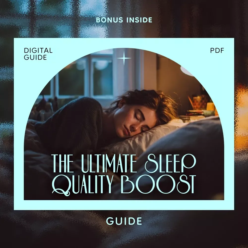 The Ultimate Sleep Quality Boost Guide – Ebook for How to Maximize Sleep Quality, Better Rest, Deeper Sleep & Energized Mornings