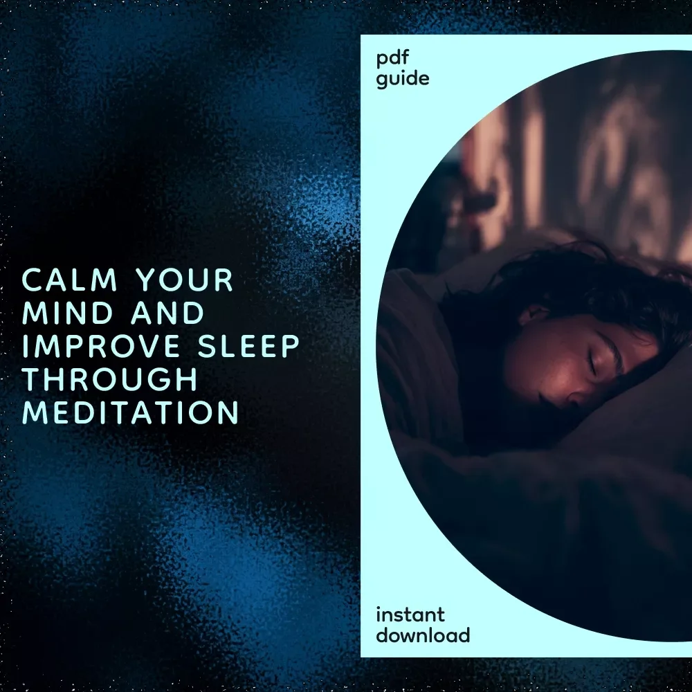 Sleep Better Tonight with the Power of Meditation | Digital Guide for Meditation and Sleep, Calm Mind, Deeper Rest, Bedtime Routine