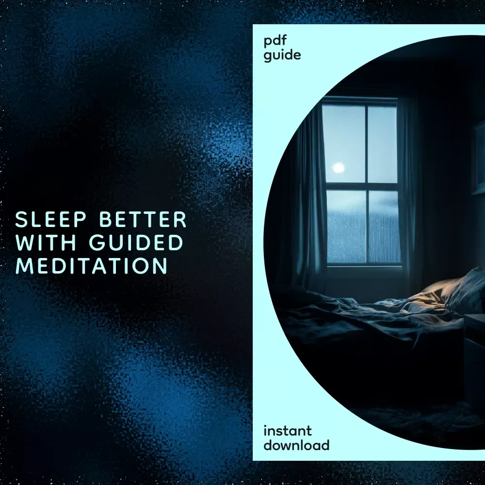 A Guided Journey Through Meditation for Restful Nights | Guided Sleep Meditation for Insomnia eBook, Sleep Meditation Guide, Restful Sleep Digital Download
