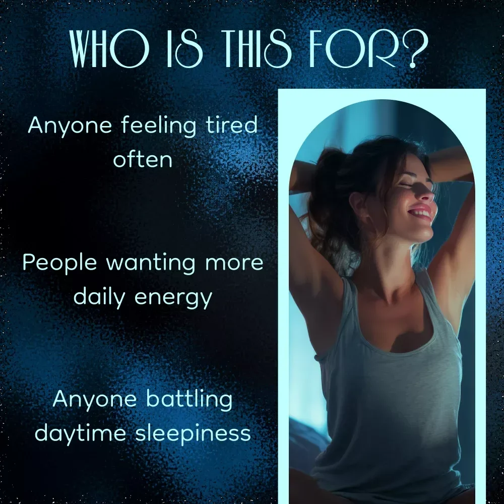 The No-Fluff Guide to Feeling Energized Every Day – How to Stop Being Sleepy Naturally, Boost Energy, and Stay Awake All Day