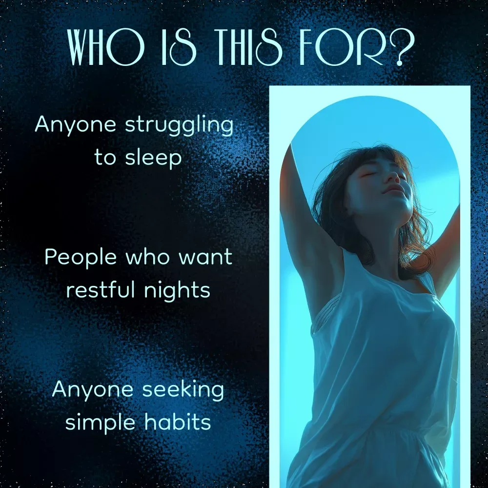 Your Sleep Reset Checklist for Deep, Relaxing Rest – Digital Guide for Relaxing Sleep, Bedtime Routine, and Better Sleep Habits