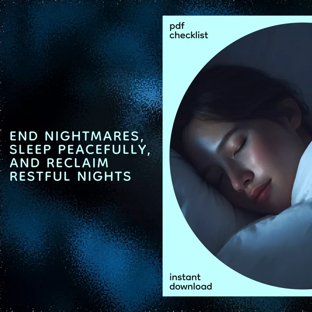 The Sleep Without Fear Checklist: How to Stop Nightmares for Adults and Reclaim Rest