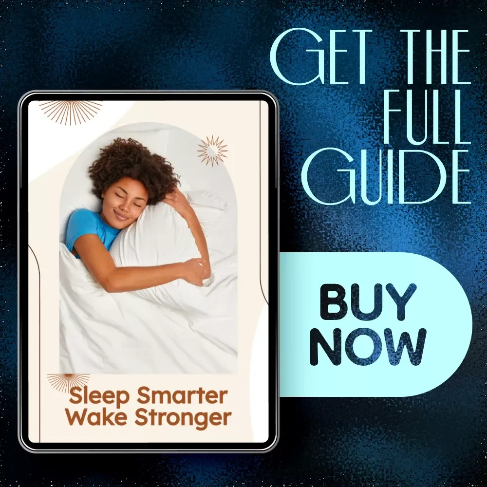 Sleep Smarter Wake Stronger: The Ultimate eBook Guide on How to Sleep to Improve Back Pain