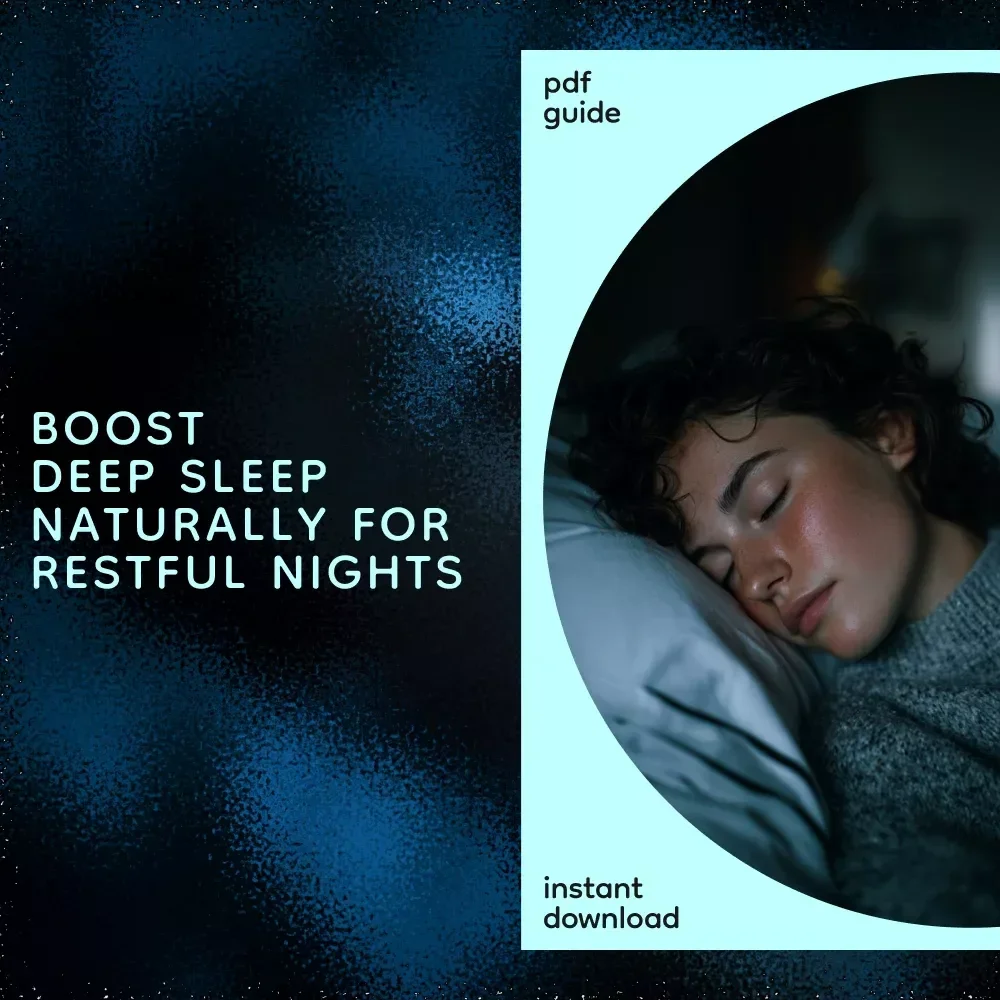 A Simple Guide to Boosting Your Deep Sleep Naturally – How to Improve Deep Sleep Time for Restful Nights