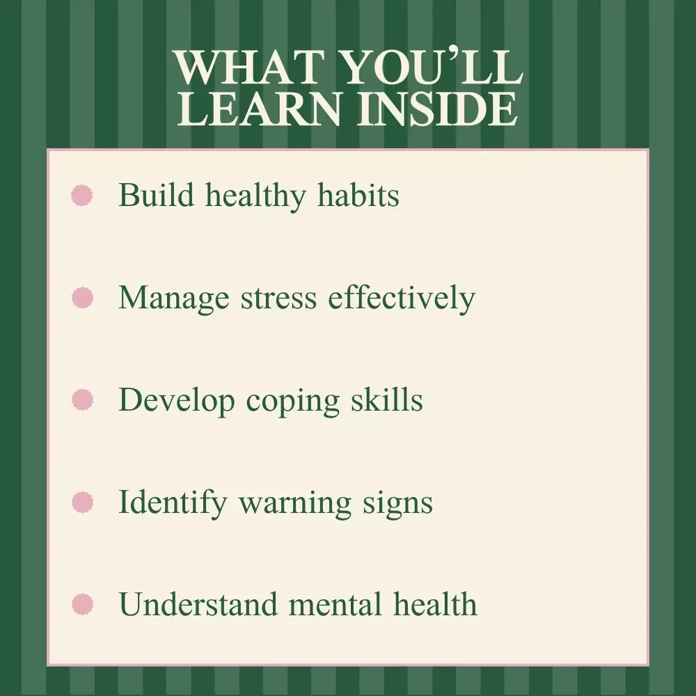 Growing Up with Your Mind in Peace: A Teen Mental Health Guide for Wellness and Support
