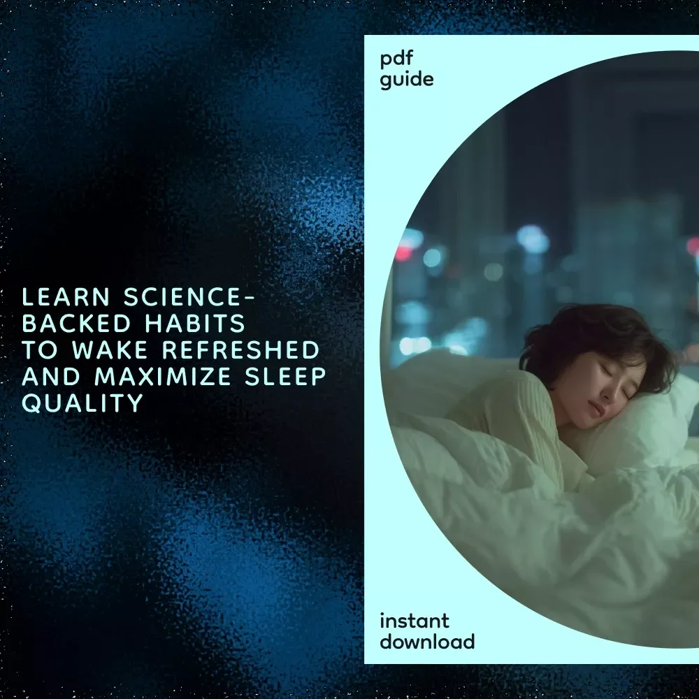 Wake Up Refreshed Every Day with the Sleep You Deserve | Digital Sleep Guide | how to maximize sleep quality