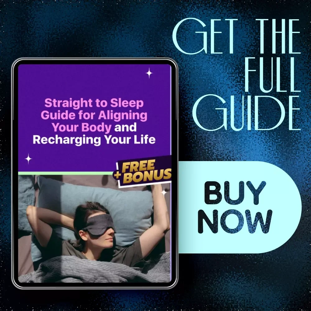 Straight to Sleep Guide for Aligning Your Body and Recharging Your Life – How to Sleep Straight eBook, Checklist & Digital Guide for Better Sleep Posture