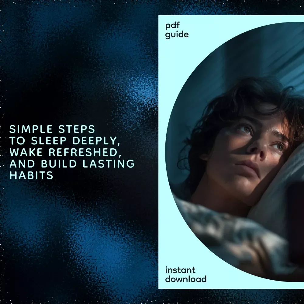 Wake Up Refreshed Every Day: Simple Guide to Better Sleep | Digital Sleep Guide for How to Improve Restful Sleep, Healthy Night Routine & Long-Term Sleep Success