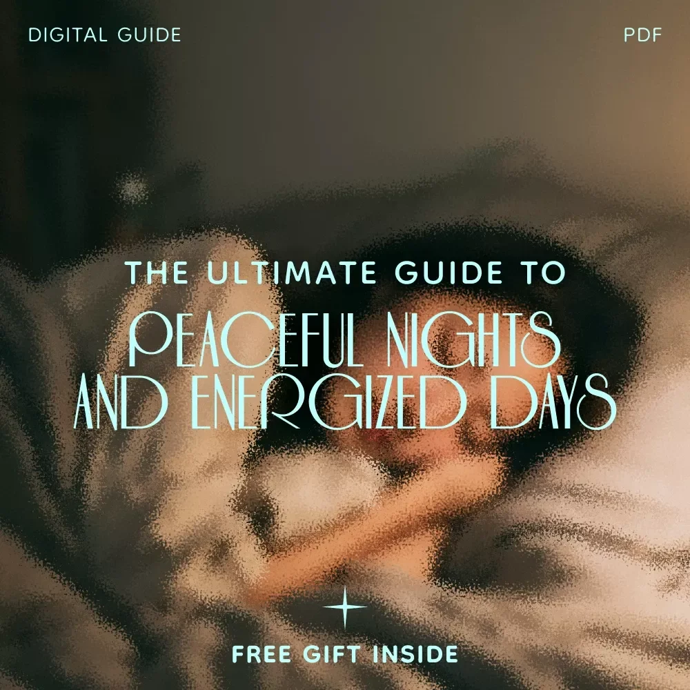 The Ultimate Guide to Peaceful Nights and Energized Days | How to Sleep Peacefully eBook | Better Sleep Routine, Night Reset Guide, Digital Download