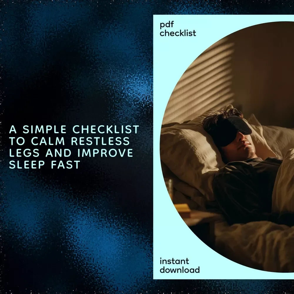 The Ultimate Checklist for Aligned, Restful Nights – Digital Sleep Guide & Checklist for How to Sleep Straight, Improve Posture & Wake Refreshed