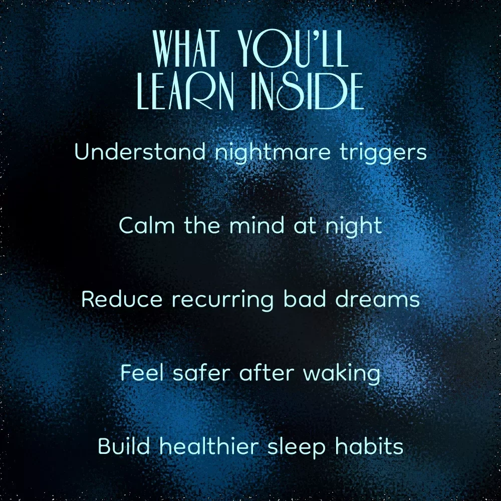 A Peaceful Sleep Guide for Quieting the Mind and Restoring Rest – Nightmares Relief eBook, How Do I Stop Having Nightmares Sleep Guide