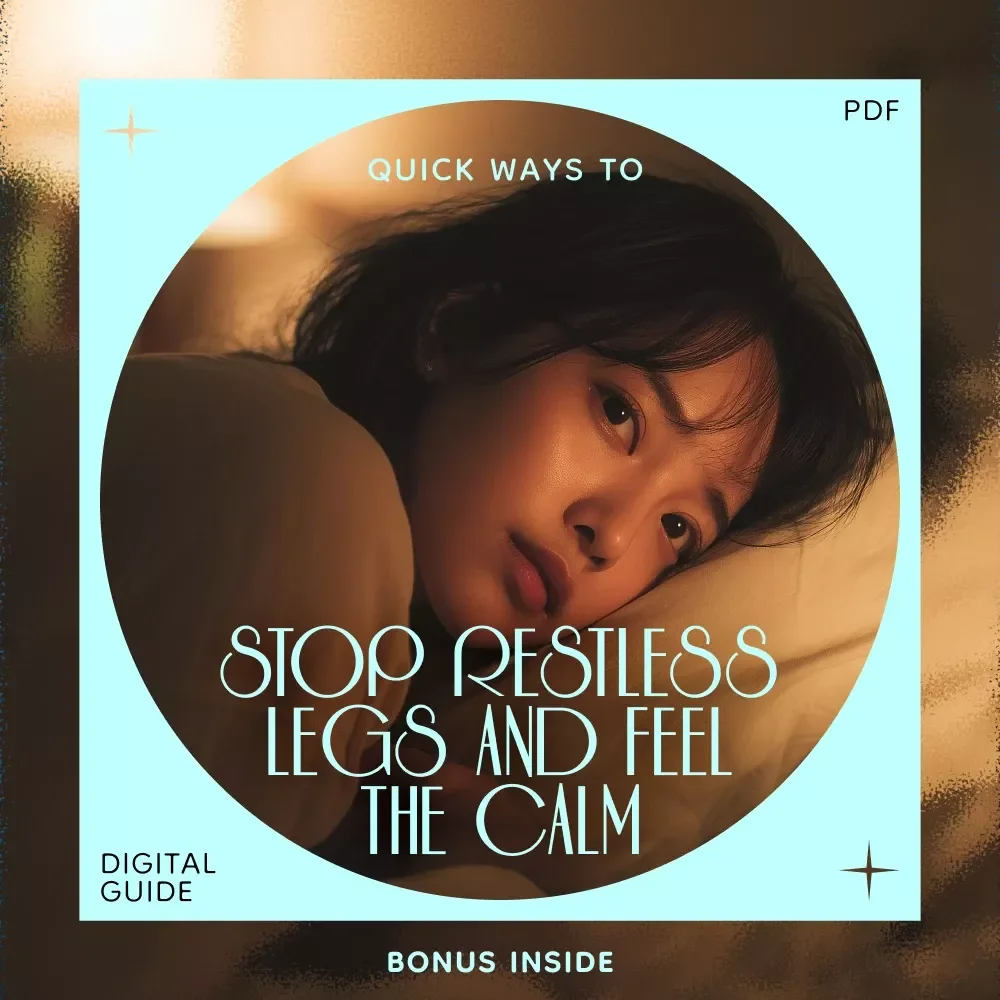 Quick Ways to Stop Restless Legs and Feel the Calm – Digital Guide for Better Sleep, Natural Relief, and How to Stop Restless Legs Immediately