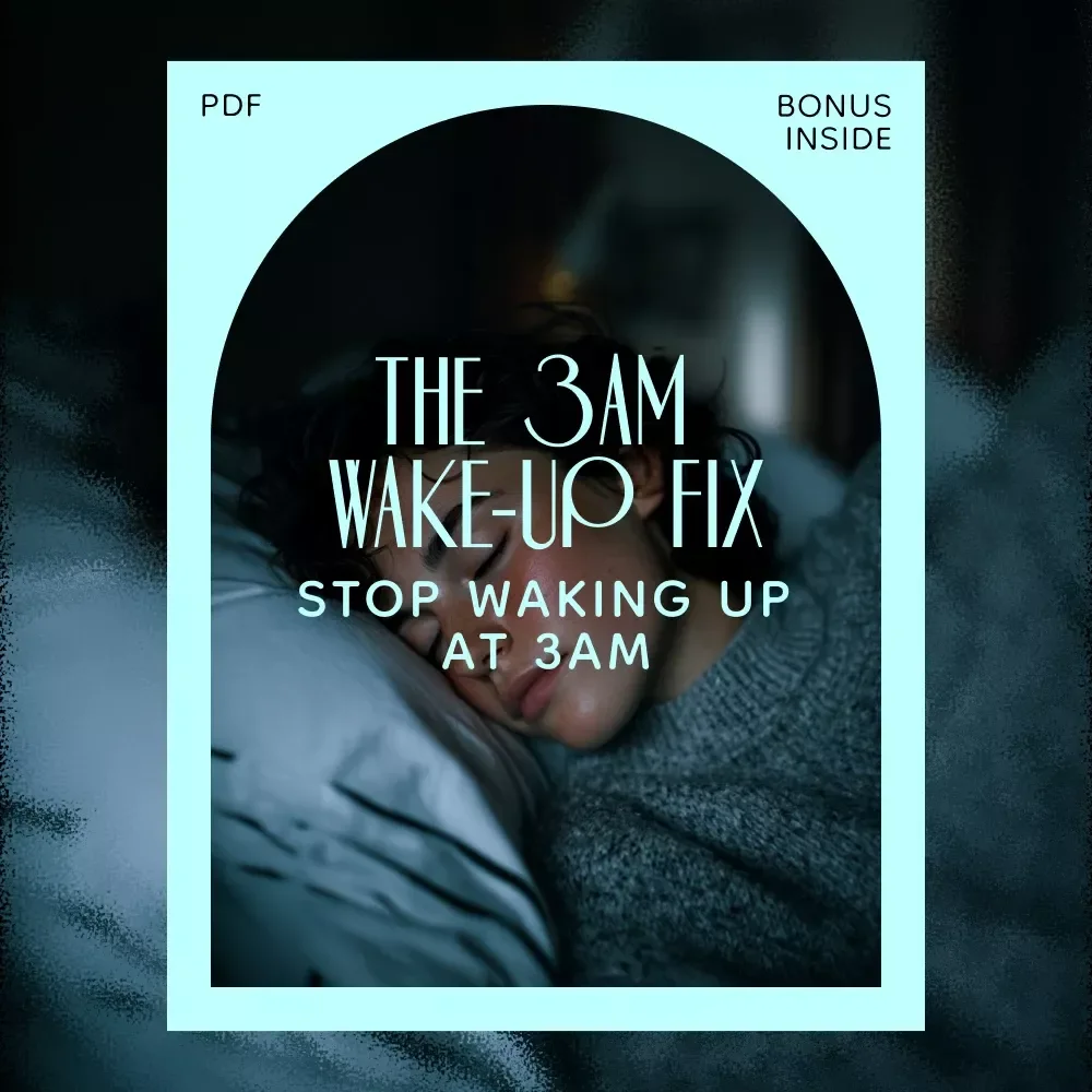 The 3AM Wake-Up Fix Checklist - Your Guide to Stop Waking Up at 3AM