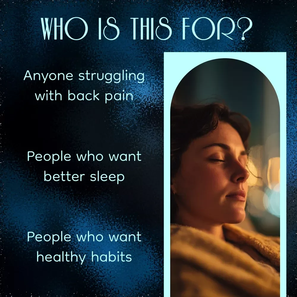 Sleep Your Way to a Pain-Free Back Checklist - How to Sleep to Improve Back Pain Guide