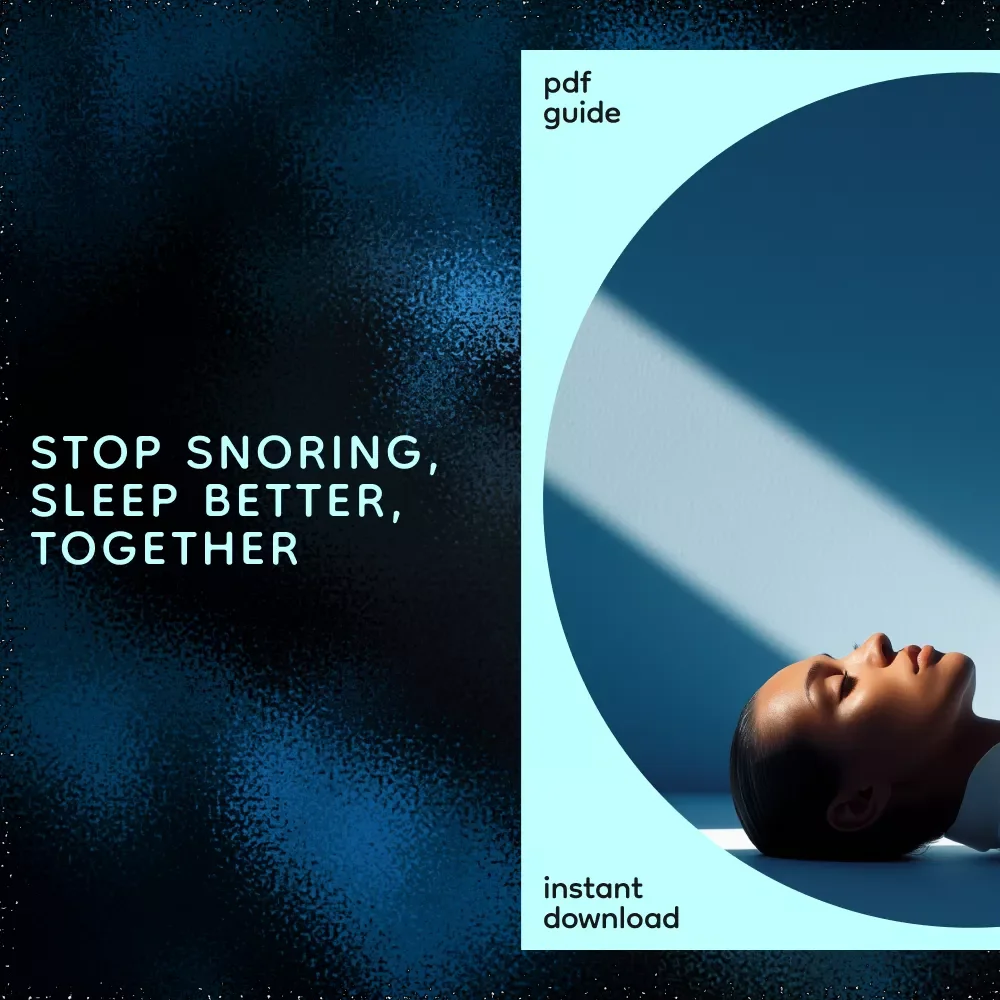 The Simple Guide to Stopping Snoring for Good – Practical eBook on How to Help Snoring, Better Sleep Solutions, Quiet Nights Digital Download