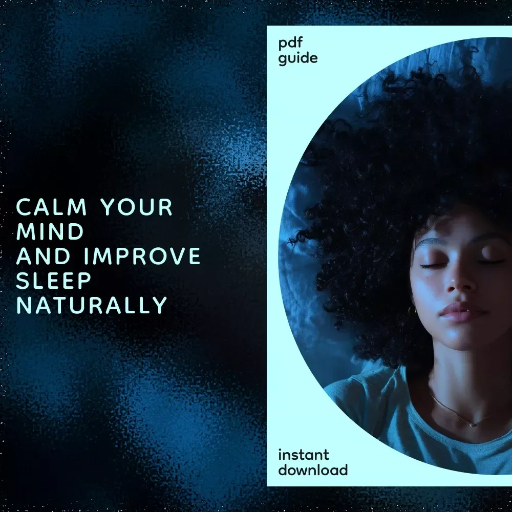 Calm Your Mind, Reclaim Your Sleep — Ultimate Guide on How to Relax and Sleep When Stressed, Digital Download eBook, Checklist for Better Sleep