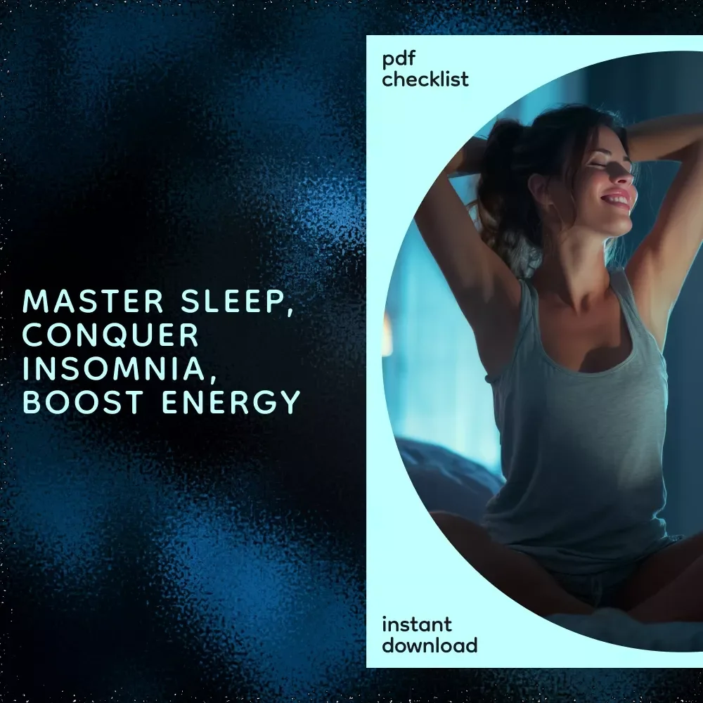 The Ultimate Sleep-Boosting Checklist: Your Step-by-Step Guide to Better Sleep and Reclaiming Energy