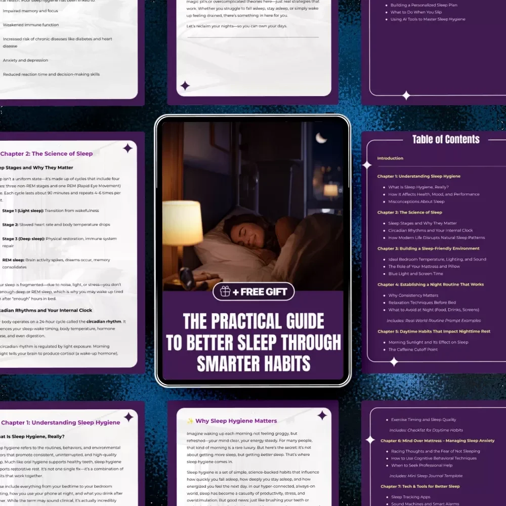 The Practical Guide to Better Sleep Through Smarter Habits – Digital eBook on Sleep Hygiene, Healthy Routines & Proven Ways to Improve Sleep Hygiene