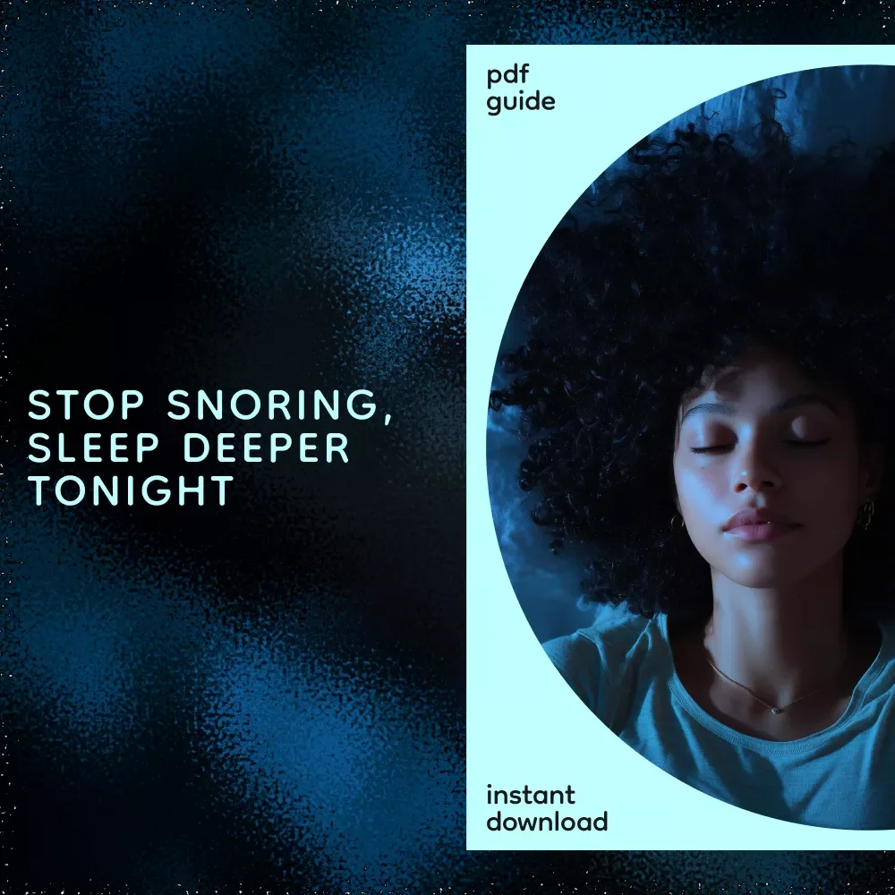 Breathe Easy Tonight: Simple Ways to Stop Snoring and Sleep Better – Practical Guide on How to Help Snoring Naturally