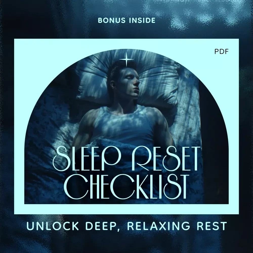 Your Sleep Reset Checklist for Deep, Relaxing Rest – Digital Guide for Relaxing Sleep, Bedtime Routine, and Better Sleep Habits