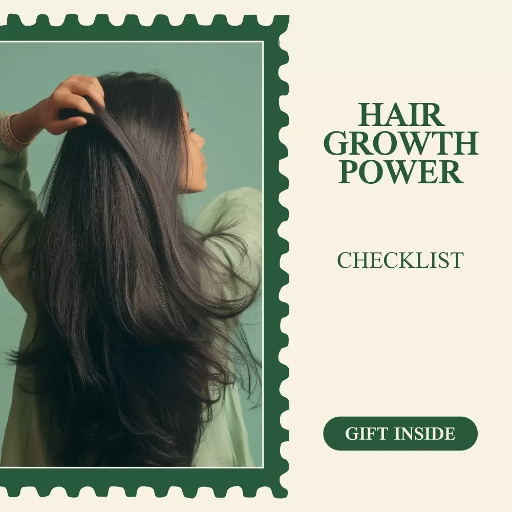 Your Ultimate Hair Growth Power Checklist - Best Diet for Hair Growth, Protein, Vitamins & Minerals, and Lifestyle Tips for Stronger Hair