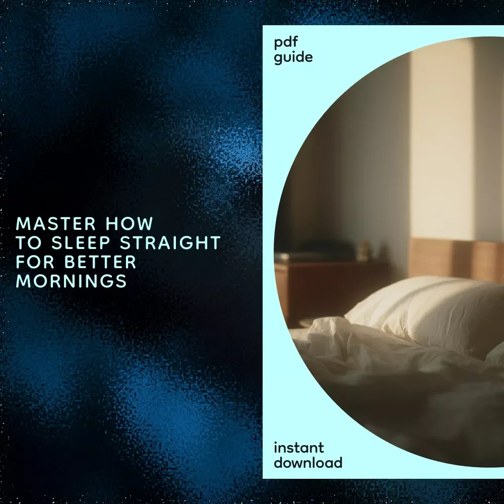 Sleep Right, Wake Bright – The Ultimate Guide on How to Sleep Straight for Better Posture, Restful Nights, and Energized Mornings