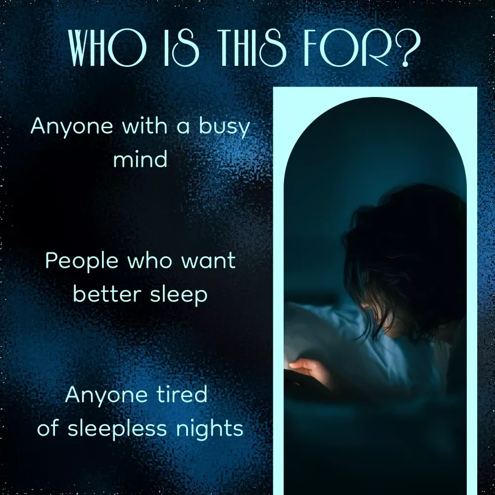 The Ultimate Checklist to Quiet Your Mind and Actually Sleep Tonight | Digital Sleep Checklist for How to Stop Thinking at Night | Instant Download