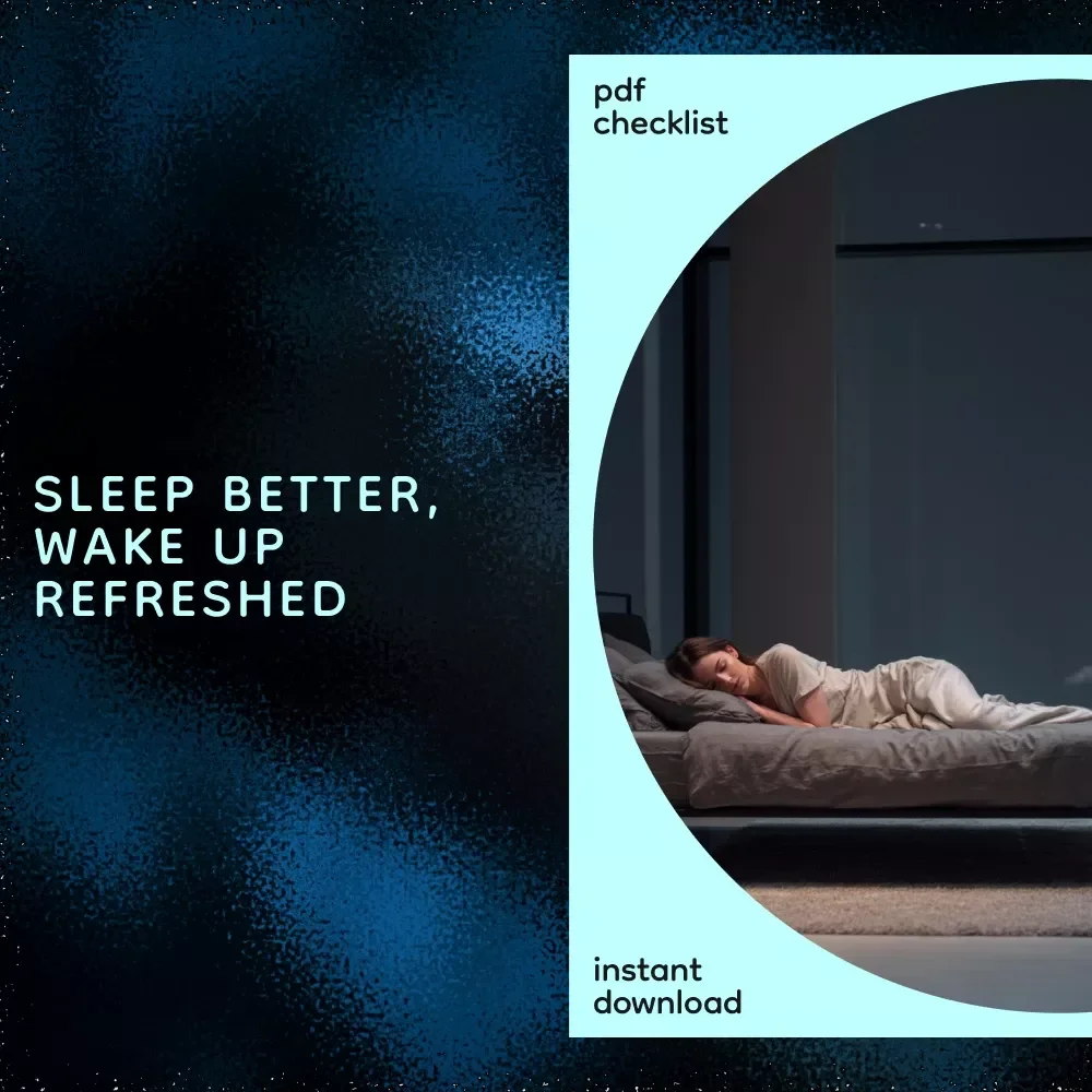 The 3AM Wake-Up Fix Checklist - Your Guide to Stop Waking Up at 3AM