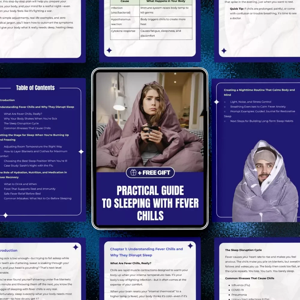 Practical Guide to Sleeping with Fever Chills | How to Sleep with Fever Chills, Nighttime Relief & Rest Recovery Guide