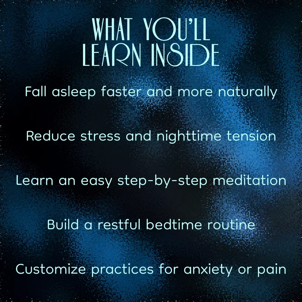 Unlock Deep Rest with Body Scan Meditation: Body Scan Meditation for Sleep Guide, Step-by-Step Sleep Improvement Digital Download