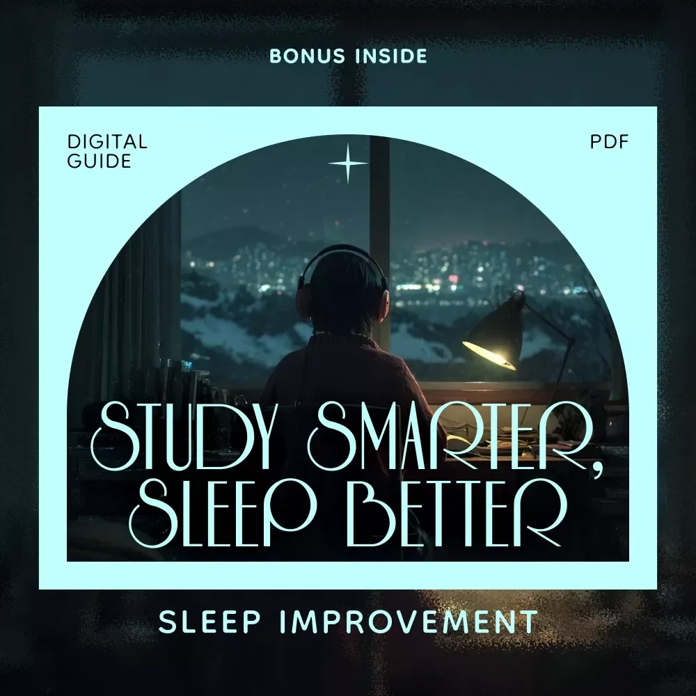 Study Smarter, Sleep Better Checklist – Reduce Sleep Hours for Maximum Study Efficiency 🌙📚