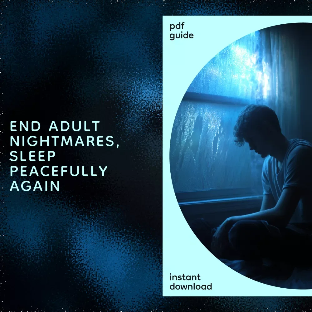 A Gentle Guide to Ending Nightmares and Sleeping in Peace – How to Stop Nightmares Adults eBook, Calm Sleep Guide, Night Anxiety Relief, Digital Download