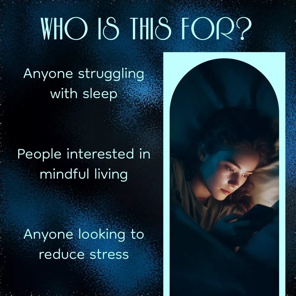 A Gentle Guide to Sleep Through Guided Imagery: A Relaxing eBook for Better Sleep